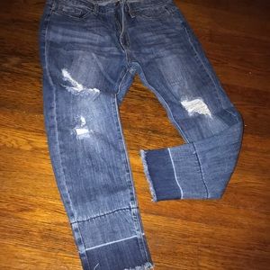 Denim distressed forever 21  jeans